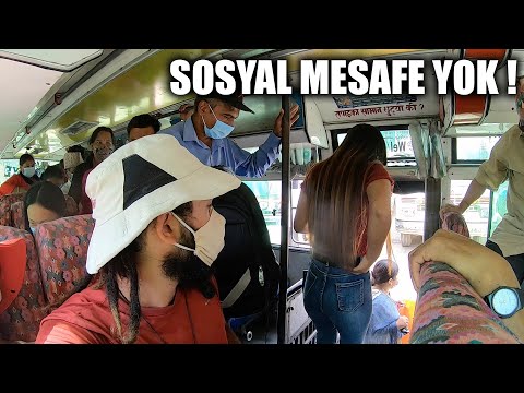 CORONA Zamanı HİNDİSTAN Sınırı Otobüs Yolculuğu ~313