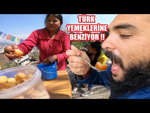Nepal Sokak Yemekleri - İLGİNÇ Lezzetler (4 Aydır Yediklerimiz) ~286