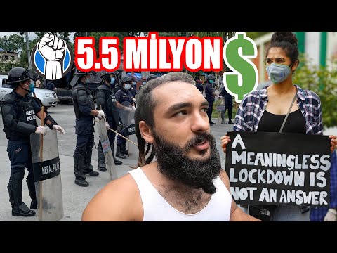 Protestolar başladı... 'Hırsız Ülke Nepal !!' ~285