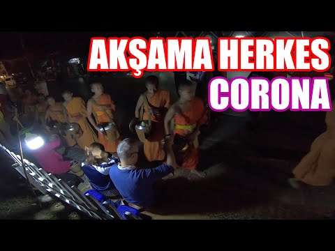 Laos'da Pilavlı Sohbet DİNLENCİ !! (Din Adamı mı? Dilenci mi?) ~259