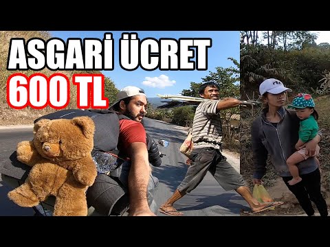 Laos'un Konya'sında Motor Sürmek !! (ÇİN SINIRI) ~255