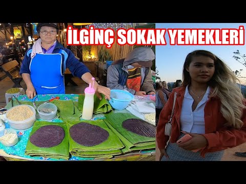 Tayland Pai İLGİNÇ Sokak Yemekleri ~248