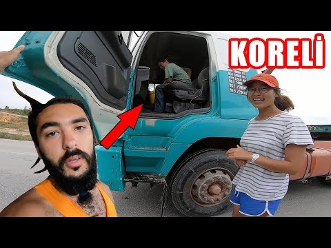 Malezya'da Koreli ile Otostop !! (TIR ALDI) ~191