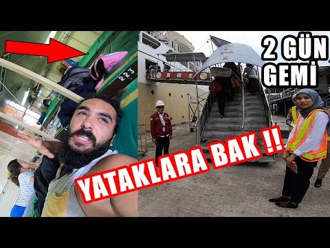 100 TL'ye 2 Gün Gemi Yolculuğu (7.4 DEPREM-TSUNAMİ ALARMI-ENDONEZYA) ~186