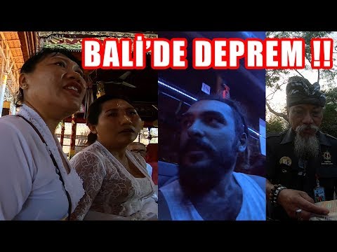 BALİ'DE (7.1) DEPREME YAKALANMAK !! (Endonezya-Bali Gezisi)~174