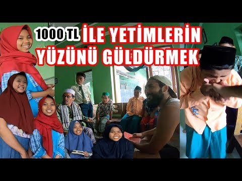 1000 TL ile Yetimlerin Yüzünü Güldürmek ! - ENDONEZYA