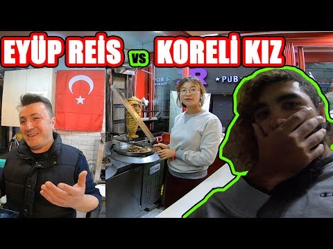Koreli Kızı Dönerci Yaptık !! GÜNEY KORE (Eyüp Reis) ~137