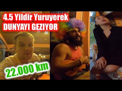 4.5 Yildir DUNYAYI SADECE YURUYEREK Gezen Adam !!! TAYLAND ~96