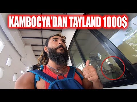 TAYLAND'A Otostopla Girmek 1000 $ (DOLAR) Soruyorlar !!! ~95