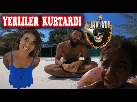 Issız Adada GERÇEK Survivor Yaşamak !! (Yerliler Bizi Kurtardı) ~90