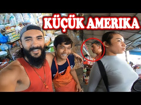 Küçük Amerika'da 1 Dolar 4000 Riel - Kamboçya Pazarı ~85