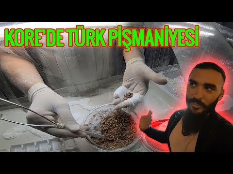 Bakın Türk Pişmaniyesini Kore'de Nasıl Yapıyorlar ! ~56