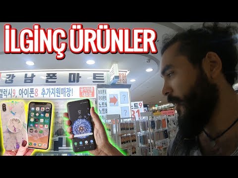 KORE'DE IPHONE XsMAX SAMSUNG S9plus FİYATLARI VE İLGİNÇ KORE ÜRÜNLERİ ~55