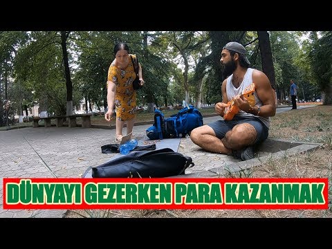 DÜNYAYI GEZMEK VE PARA KAZANMAK (UKULELE ÇALIP, BİLEKLİK SATARAK) !!! #6