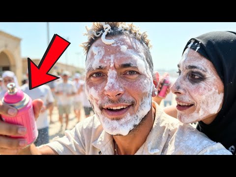 BAE'DE GÖRÜLMEMİŞ ÇILGIN KUTLAMA - (ASKER MÜDAHALE ETTİ)