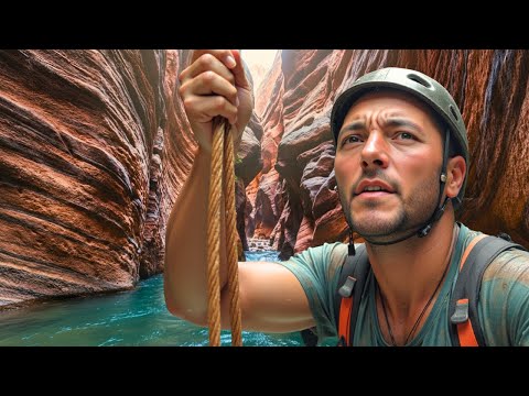 Sele Kapıldıkları Kanyona Girdik! - 30 Metreden İndik! 