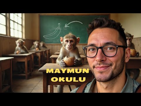 Tayland'da MAYMUN OKULUNA Gittim! Tayland Yollarında Macera