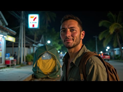 TAYLAND'DA 7-ELEVEN MARKETİNDE KALDIM - BU GÜNÜ UNUTMAYACAĞIM