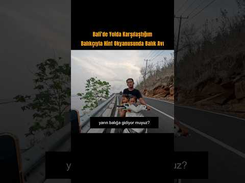 Bali’de Balık Avı