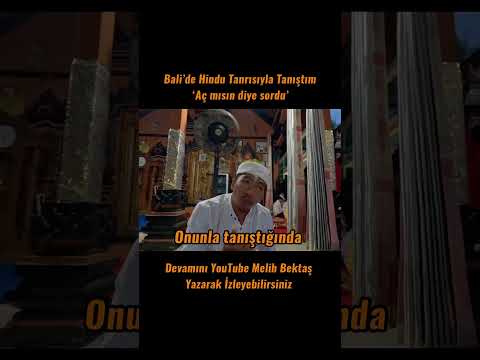 Dünyada’ki Tanrıyla Karşılaşmak