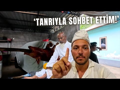Bali’de Tanrı Olduğuna İnanılan Adamla Tanıştım! - Şok Edici Hindu Seremonisi