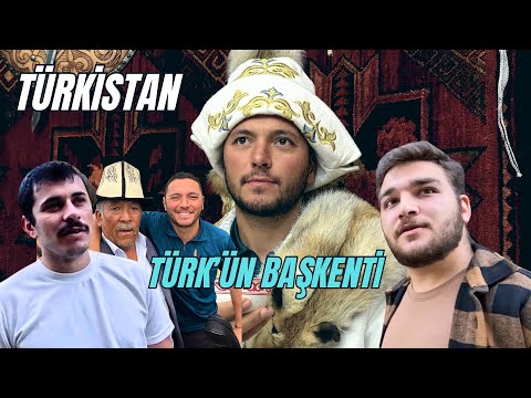 TÜRK DÜNYASININ BAŞKENTİNDE BİR GÜN GEÇİRDİM  - TÜRKİSTAN'da Yaşayan TÜRKLERLE Buluştum !