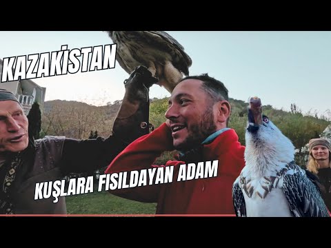 AKBABAYI EVCİLLEŞTİREN ADAM - KAZAKİSTANI MOTORLA GEZİYORUM!