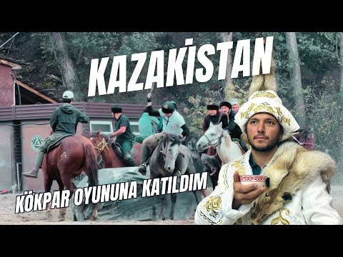 KAZAKİSTAN'DA 2000 YILLIK TÜRK OYUNUNA KATILDIM! ZORLU KÖKPAR OYUNU
