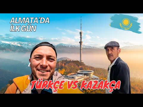KAZAKİSTAN'DA TÜRKÇE KONUŞARAK İLK GÜNÜM!