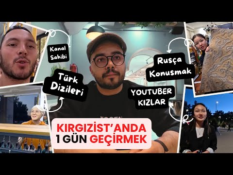 İki TÜRK Kırgızistan Sokaklarında Gezerse Ne Olur! KIRGIZ KIZLARIYLA SOKAK RÖPORTAJI