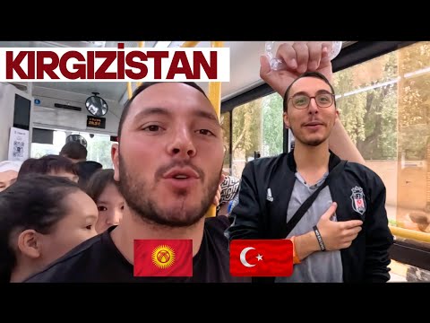 TÜRKÇE KONUŞARAK KIRGIZ SOKAKLARINI GEZİYORUM! TÜRK ÖĞRENCİLERLE BULUŞTUM
