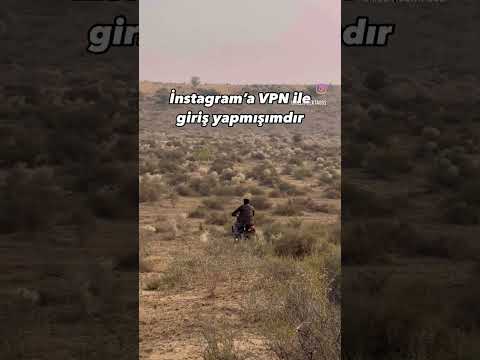 İnstagram’a VPN ile giriş yapmışımdır