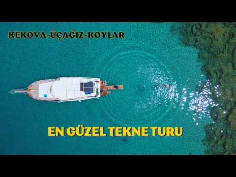Arkadaşlarla Harika Tekne Turu - Kekova - Üçağız - Harika Koylar