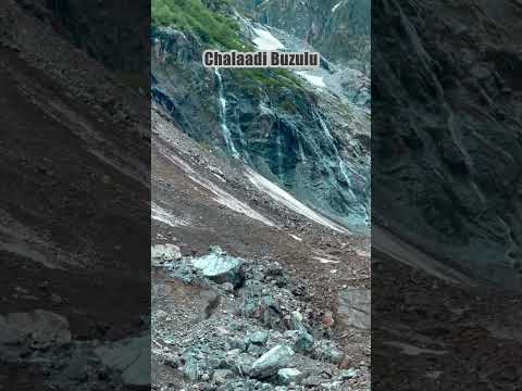 Buzulda Toprak Kayması!