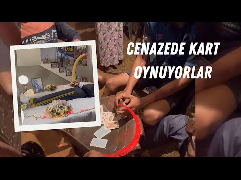 Bu Cenaze Töreninde Kart Oynanıyor - İLGİNÇ CENAZE TÖRENİ