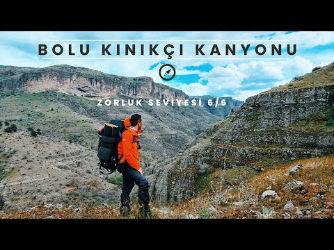 GRAND KANYON DEĞİL BOLU KINIKÇI KANYONU! - Mağarada Kaldık - (Geçiş Zorluğu 6/6)