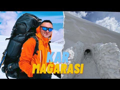 KAR MAĞARASI YAPIP İÇİNDE KALDIK!  SİSTE ZİRVE TIRMANIŞI