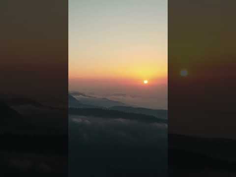 Kardüz Kampında Gün batımı - Drone