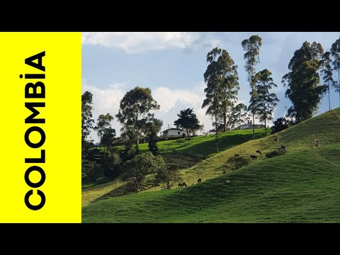 Harika Kolombiya Köyleri - (4K Drone Görüntüsü)