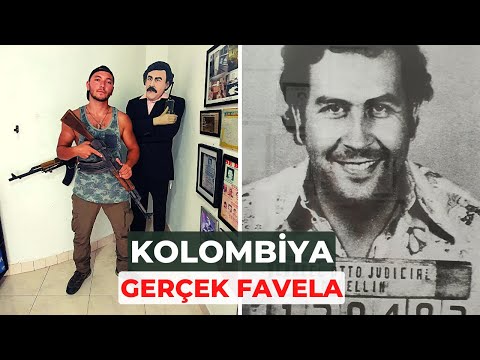 Kolombiyanın Gerçek Favelası - (Escobarın Doğduğu Mahalle)