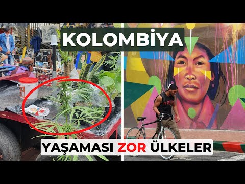 Hırsızlık Malları Satılan Pazar ve Kolombiya Sokaklarında Bisiklet Sürmek
