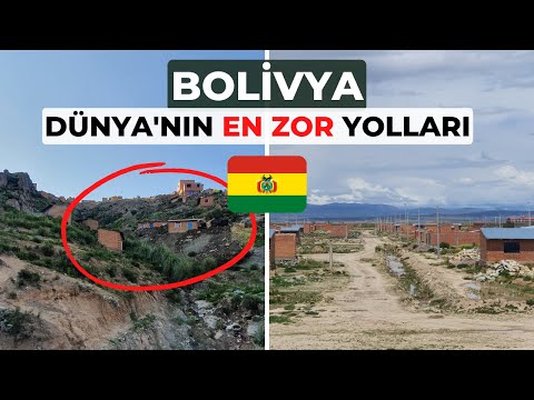 Dünya'nın En Zor Yolları - Yemek Yediğim Yeri Görmelisiniz! BOLİVYA