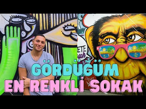 Brezilya'nın En Renkli Sokağı - Beco do Batman