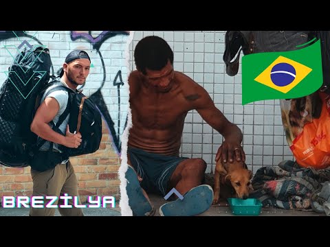 Brezilya Sao Paulo'da İlk Günüm -  EVSİZLER ŞEHRİ!