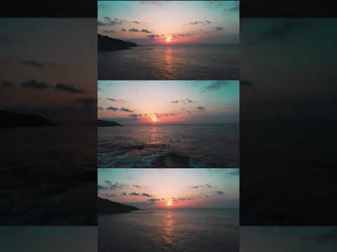 Sardala Koyu Kampı ve Harika gün batımı (fragman) #sunset