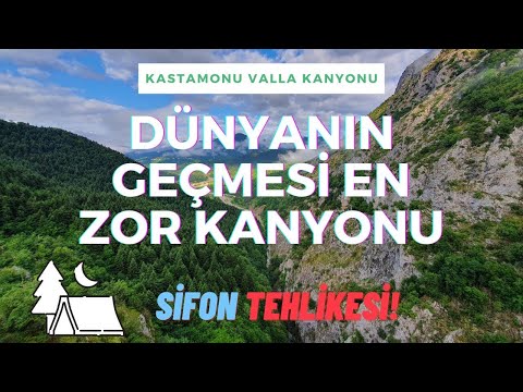 SEYİR TERASINA ÇADIR KURDUK! VALLA KANYONU