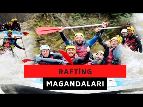 AZGIN SULARDA RAFTİNG YAPTIK! Diğer Botlara Saldırdık