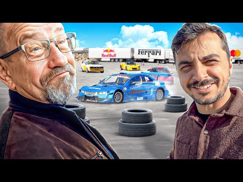 Ukraynalı Babamı SÜRPRİZ Bir Araba Yarışına Götürdüm!