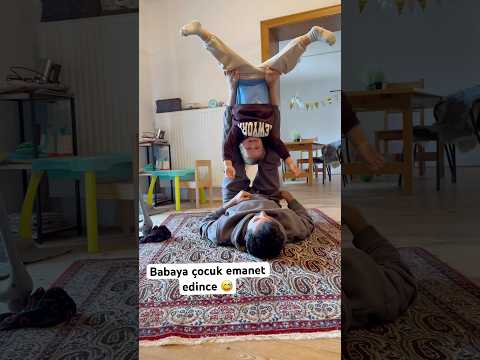 Babaya çocuk emanet edince yaşanalar 😅