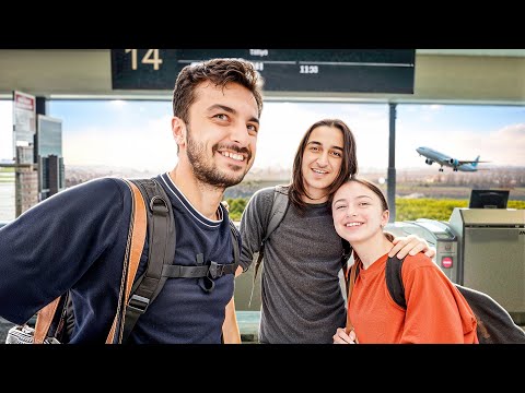 Kız kardeşimiz Türkiye’ye dönüyor! Vedalaşma Anı